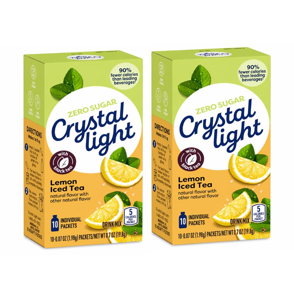 Amazon.com : Doofie Deals Crystal Light Drink Mix - 2 Boxes - 20